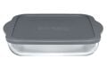 59024 BORCAM GRİ KAPAKLI KARE TEPSİ (~3200 CC)